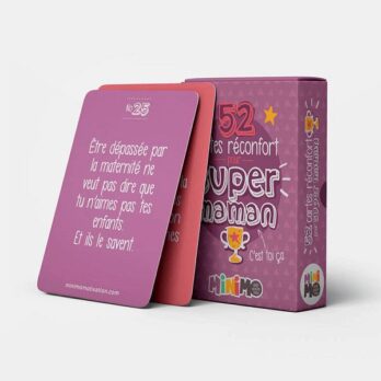 Minimo cartes super maman boite et cartes