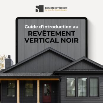 Guide introduction au revêtement vertical noir Design extérieur